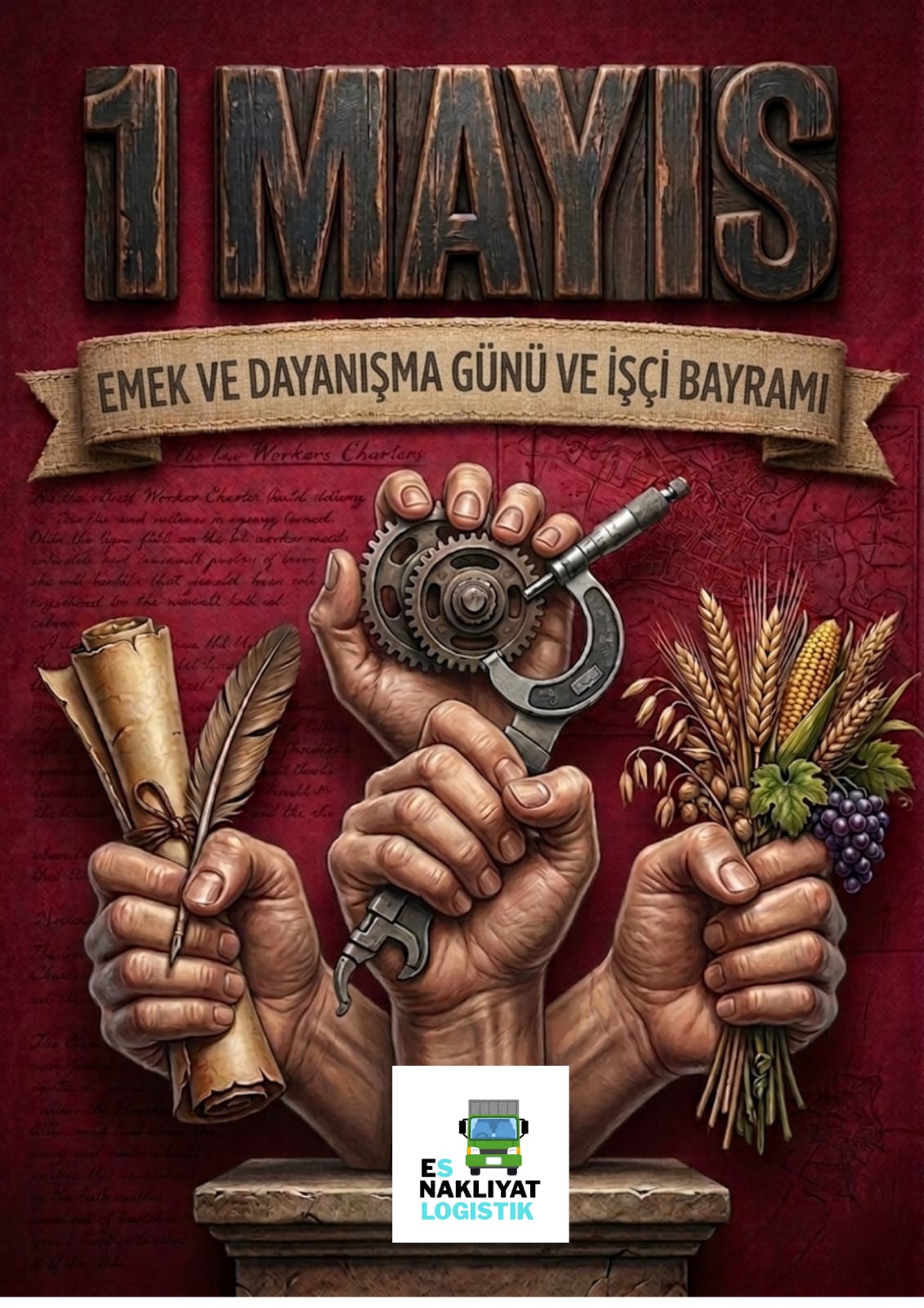 Es Lojistik’ten 1 Mayıs Mesajı: "Gücümüz Emekten, Hızımız Alın Terinden"